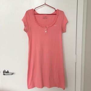 Vineyard Vines T-Shirt Dress with Ruffle Sz. S
